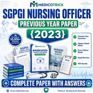 sgpgi-nursing-officer-previous-year-paper-2023
