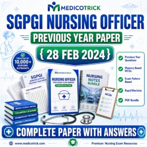 sgpgi-nursing-officer-previous-year-paper-2024