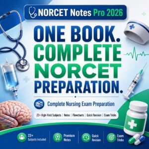 NORCET Notes Pro 2026